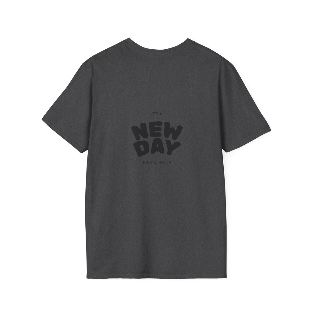 New Day Graphic T-Shirt — "It's a New Day" Inspirational Tee