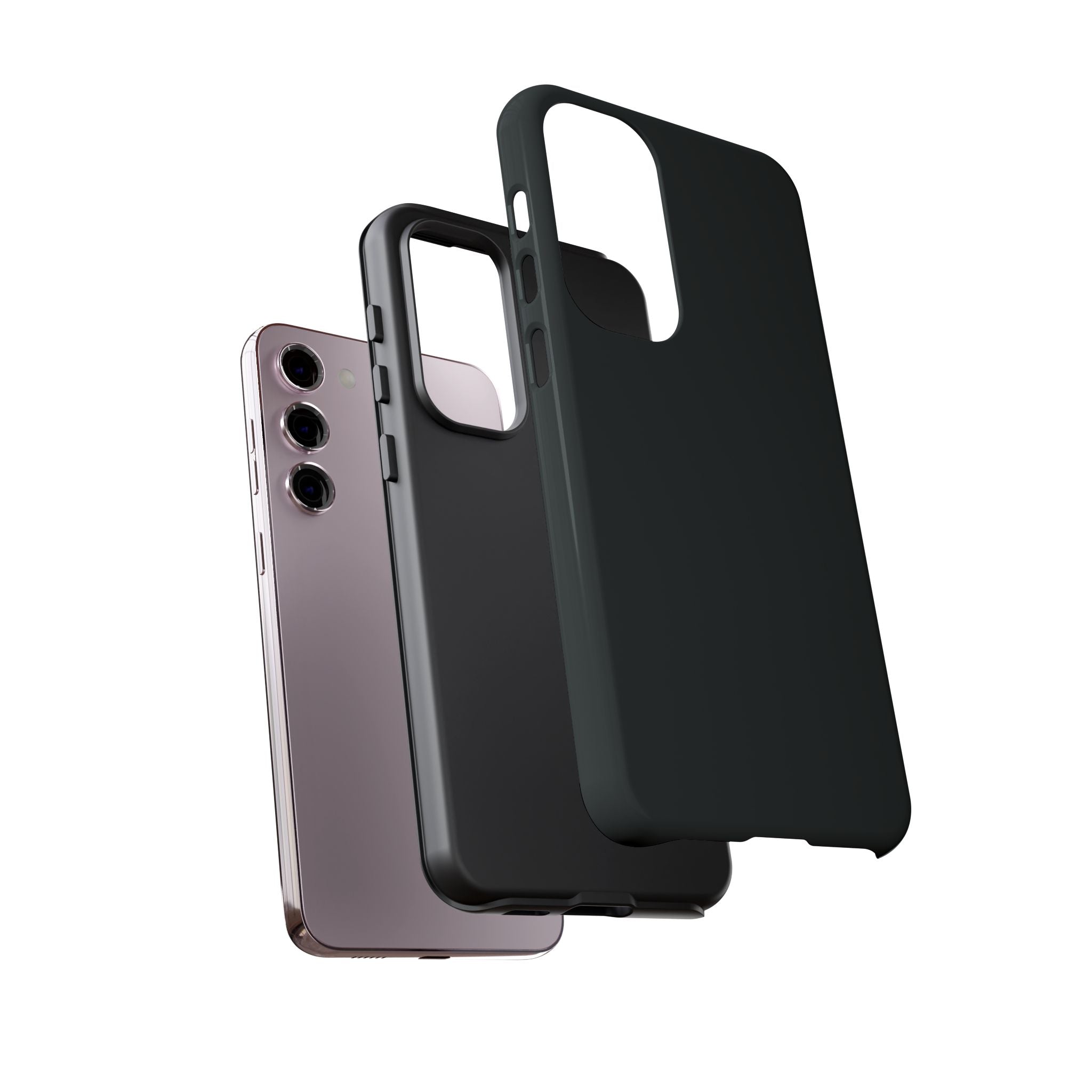 Rugged Phone Case – Tough Protective Black Cover