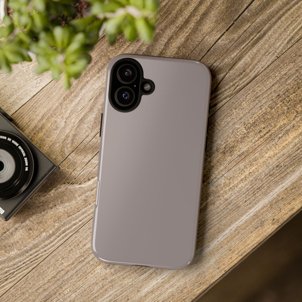 Tough Phone Case — Slim Protective iPhone Case (Matte Grey)