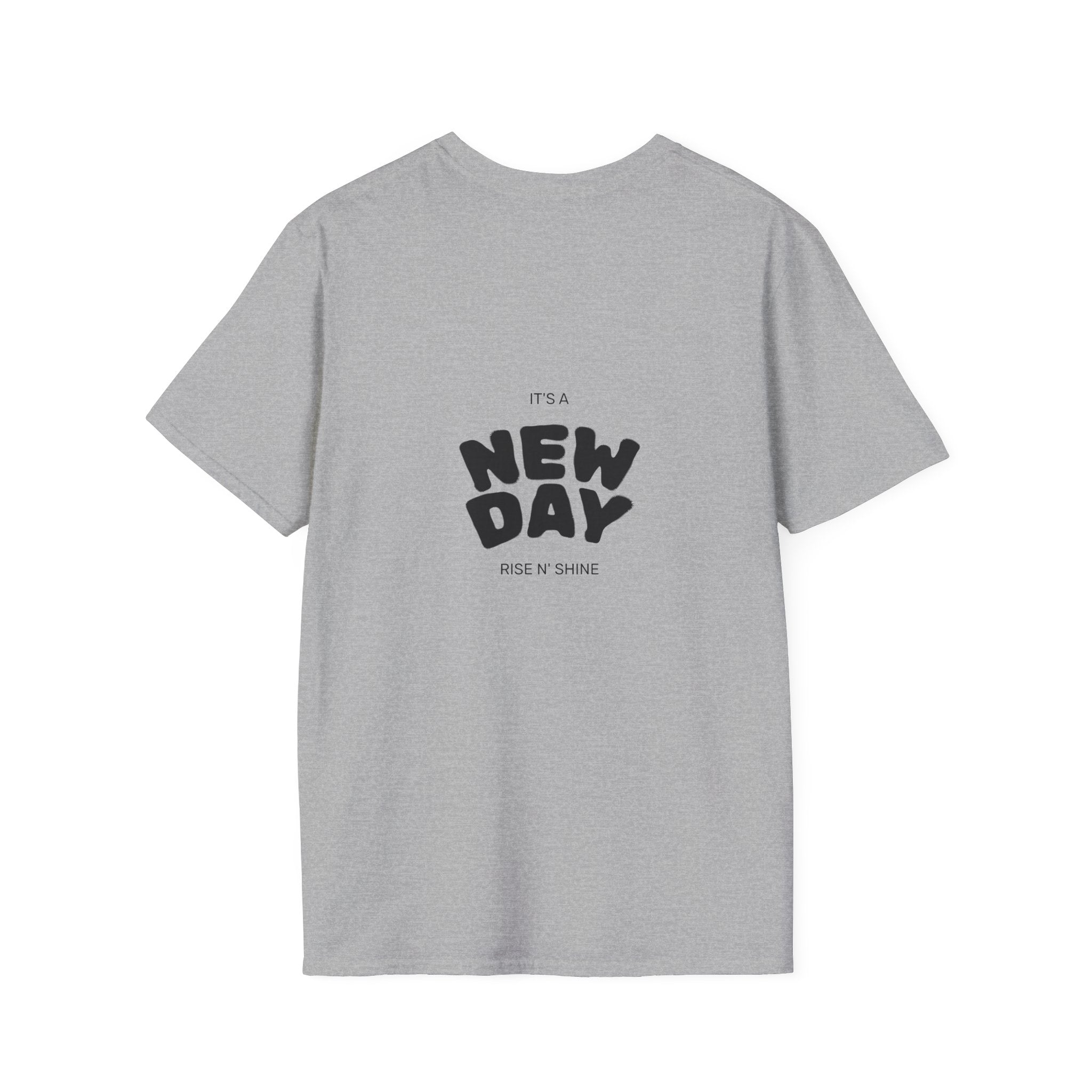 New Day Graphic T-Shirt — "It's a New Day" Inspirational Tee