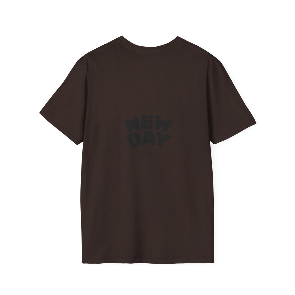New Day Graphic T-Shirt — "It's a New Day" Inspirational Tee