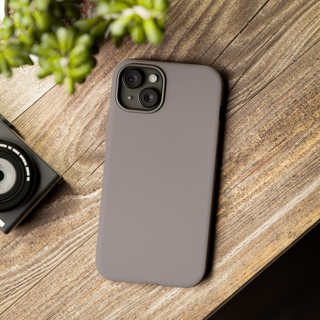Tough Phone Case — Slim Protective iPhone Case (Matte Grey)