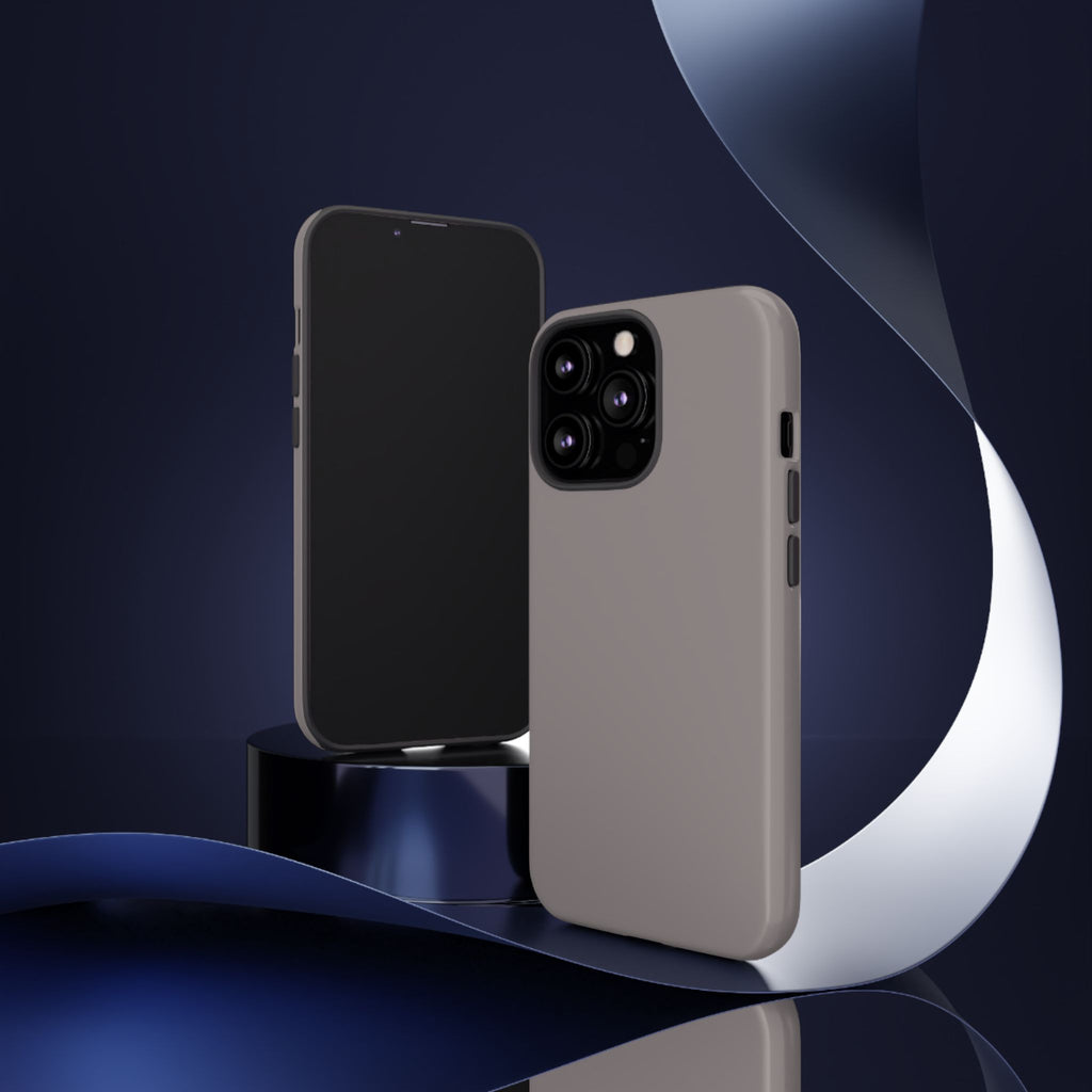 Tough Phone Case — Slim Protective iPhone Case (Matte Grey)