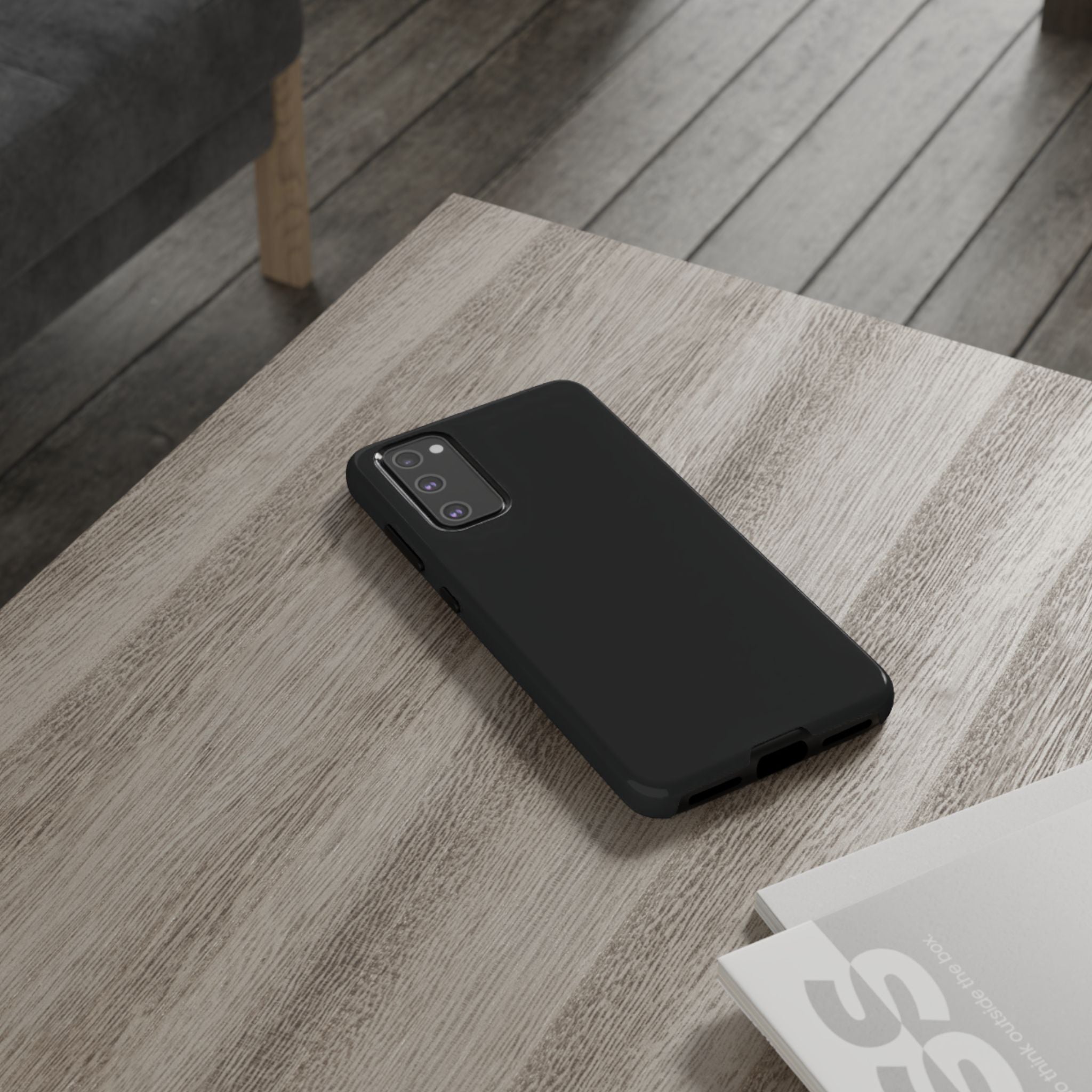 Rugged Phone Case – Tough Protective Black Cover