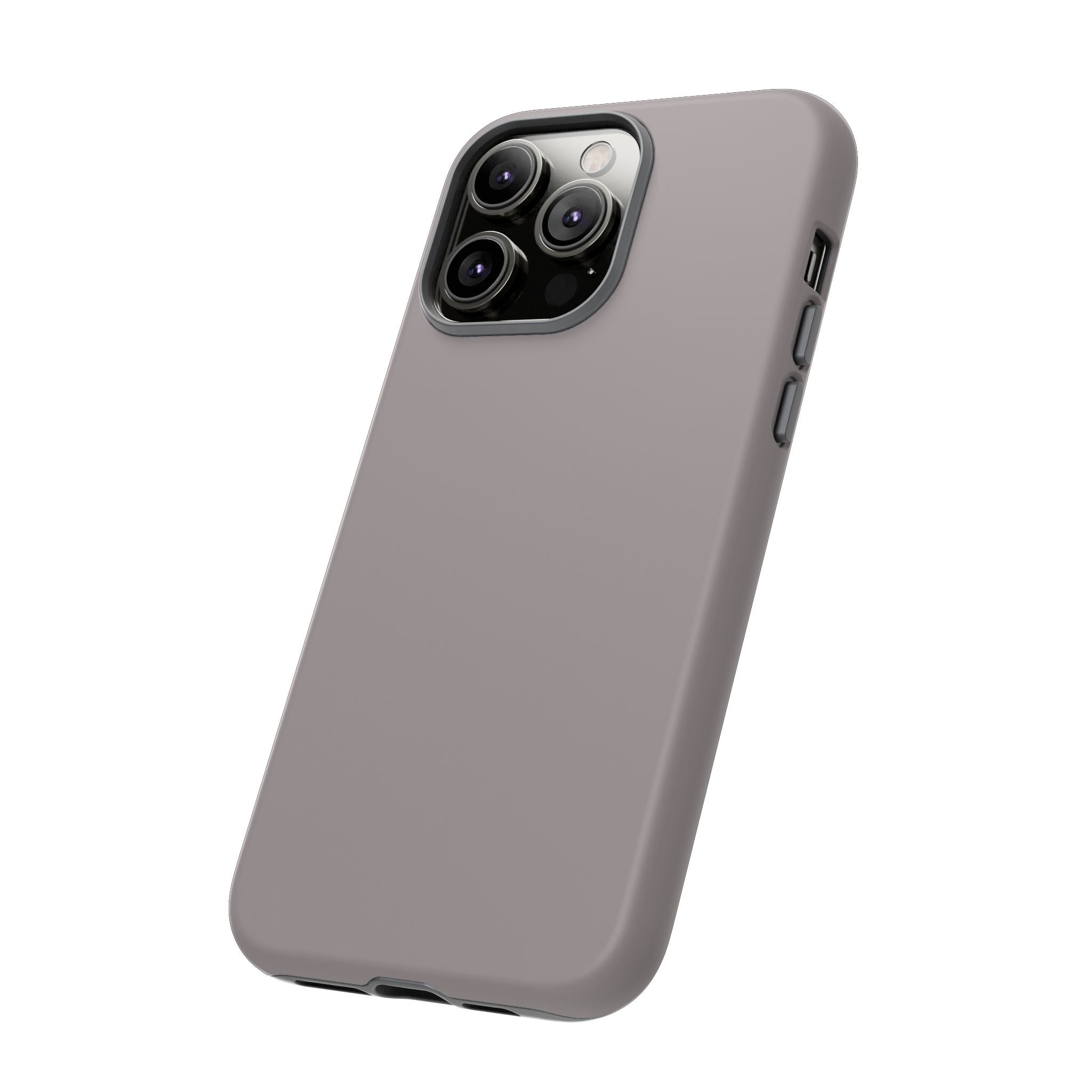 Tough Phone Case — Slim Protective iPhone Case (Matte Grey)