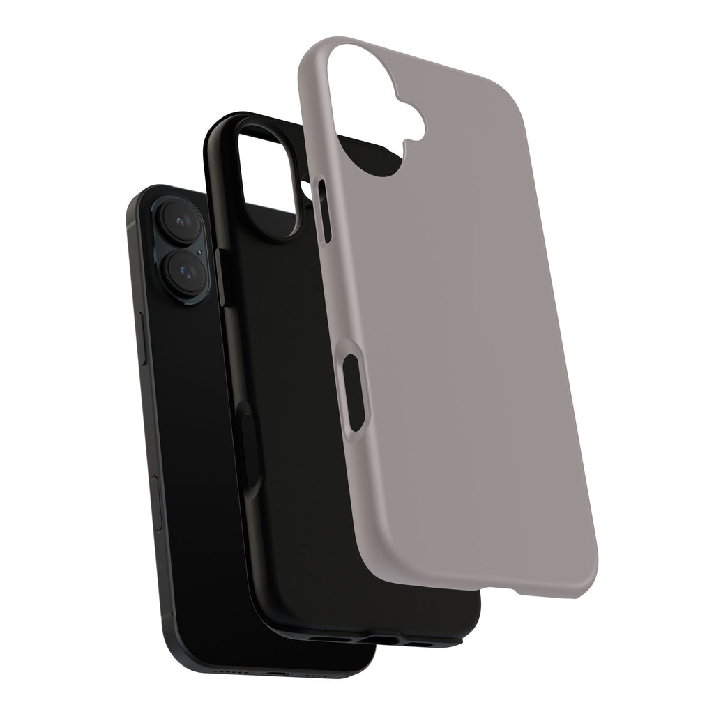 Tough Phone Case — Slim Protective iPhone Case (Matte Grey)