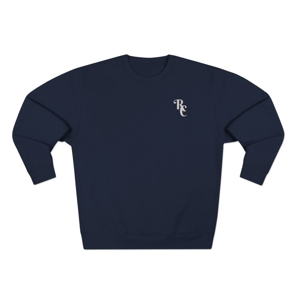 Monogram 'RC' Minimal Crewneck Sweatshirt