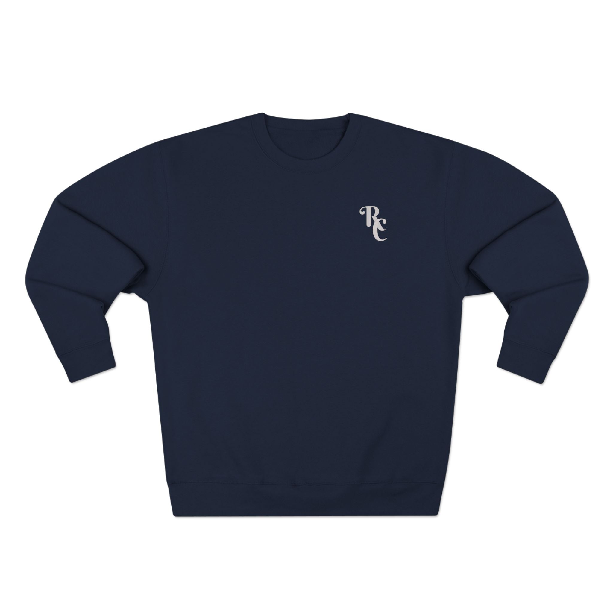 Monogram 'RC' Minimal Crewneck Sweatshirt