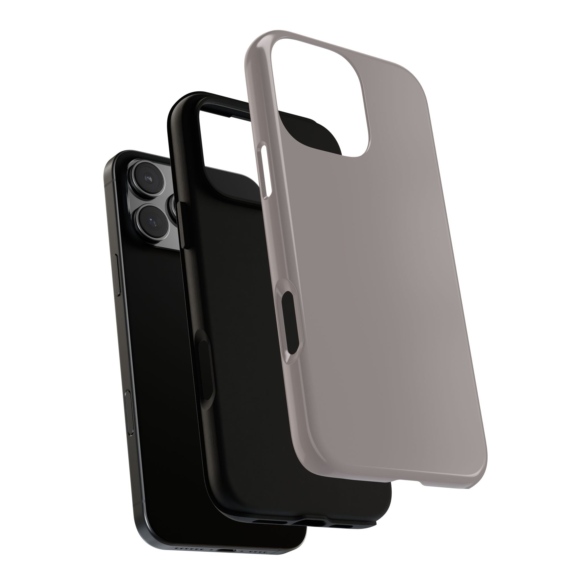 Tough Phone Case — Slim Protective iPhone Case (Matte Grey)