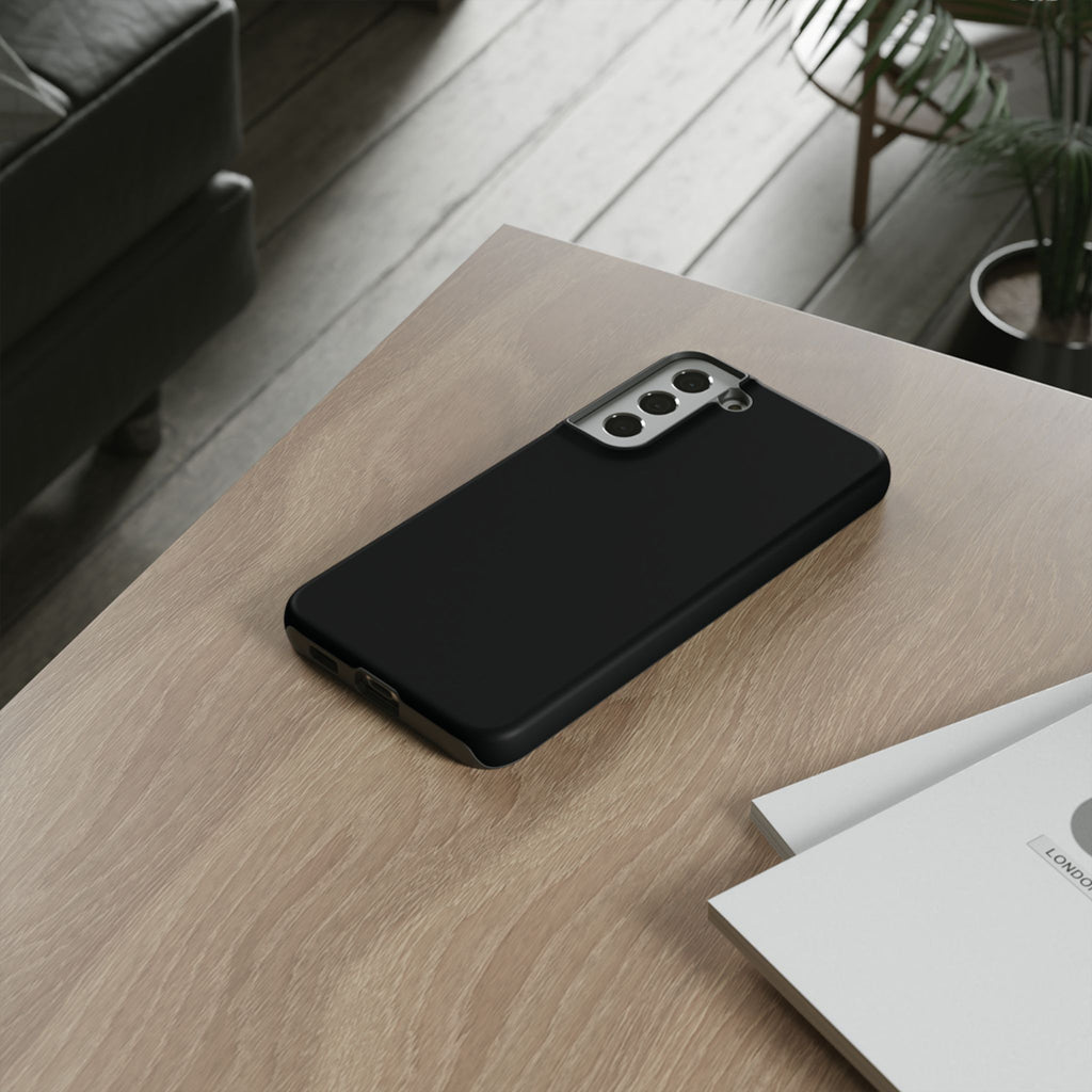 Rugged Phone Case – Tough Protective Black Cover